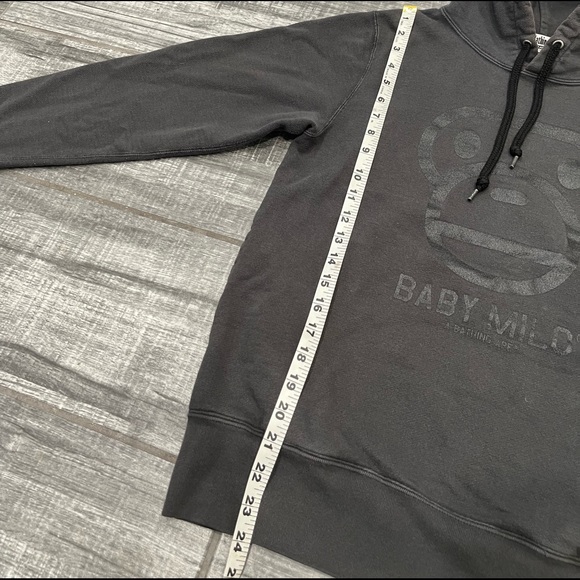 Bathing Ape baby milo Hoodie pull over Hoodie a bathing ape Black Size Small - Picture 4 of 11
